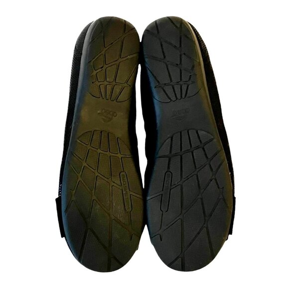 Abeo BIO System Black Tabitha Slip On LEATHER Ballet FLATS w/ ARCH SUPPORT-Sz 9N - Picture 13 of 16